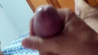 Huge Monster Cock Explodes in Wild Solo Punheta Cumshot Frenzy!