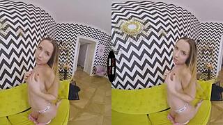 Explosive brunette taboo masturbation orgasm in private POV session!