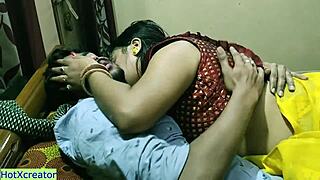 Indian model in lingerie has hot sex with clear Hindi audio