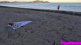 Beautiful Blonde Nudist Beach Ride Leads to Oral and Anal