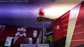 whoops sims4 1-up strip club tears clothes off during wild dance...