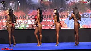 The 2017 european bikini championships 162cm final unfolds dramatically