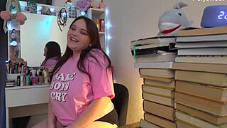 Russian Curvy Milf's Emotional Backstage Solo Dirty Talk Toy Play