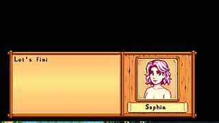 Xtardew Valley Sophia Voyeur Scene Unfolds Teasingly