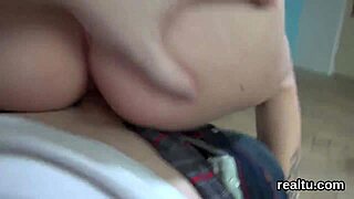 i couldn't resist this adorable czech teen in the shop so i ripped her clothes and fucked her pov hardcore