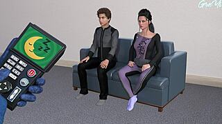 posscorp dominates markus greyi in secret erotic visual novel