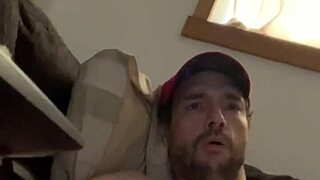 canadian amateur infamous1182 masturbates huge cock in homemade solo update