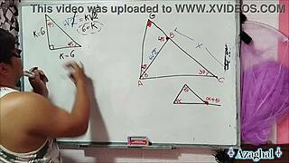 14-year-old nerd student seduces asian teacher with bedroom math sex challenge