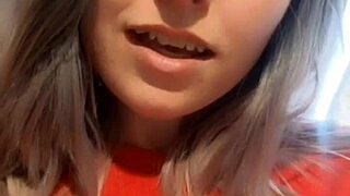 Young gay twink bareback rides milf pussy creampie rough interracial cowgirl blowjob swallow cum orgasm