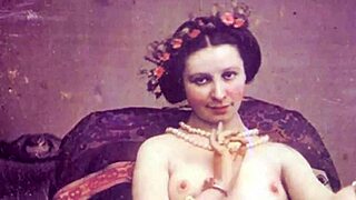 OMG! 19th-Century Gentleman's Secret Vintage Hairy Pussy Encounters!
