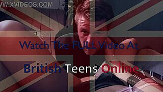 British Blonde Student Craves Tongue Worship