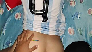 best friend's young 18yo latina girlfriend masturbates invites touch ends passionate fucking
