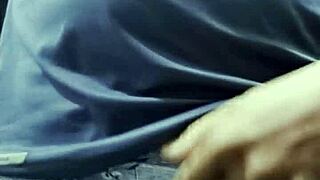Hot bedroom handjob from mature indian mommy wife leads to massive orgasm cum explosion pov
