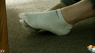 Who's sniffing these filthy hidden socks?!