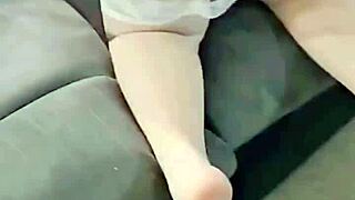 Homemade mature milf lingerie uniform compilation for halloween fun part one