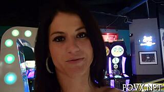 barely legal 18yo euro teen gets roughly pounded by old stud pov