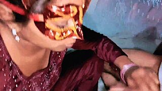 oh indian bhabhi sucks big dick sloppy deepthroat facefuck cumshot in mouth best ever