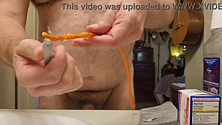 Stuffguy's Intense Catheter Jerk-Off Marathon