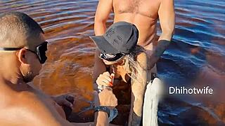 Dhihotwife Safada Fucked Hard As Puta By Two Machos In Rio