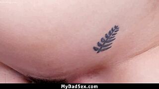 Whoa stepdad catches stepdaughter's raunchy online show then fucks her doggystyle pov!