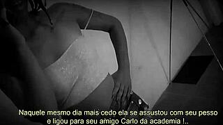 bold brazilian mulata with huge cock stud pounds her big ass and tits