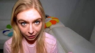 johnny loves pounding petite blonde krissy night deepthroat rough pov sloppy