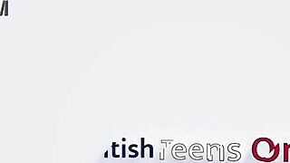 British Teen Eats Cum-Topped Ice Cream Delight