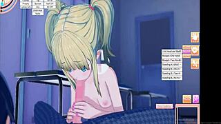 Koikatsu Party Hotties Deliver Intense Blowjobs and Hardcore Sex