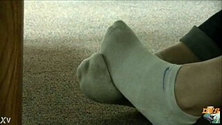 Who's sniffing these filthy hidden socks?!
