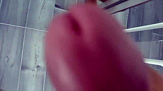 Italian stud's monster cock erupts in shirt-soaking frenzy