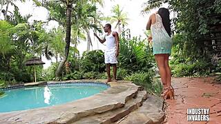 Huge Black Dicks Double Team Curvy Wife at Steamy Resort