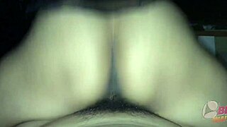 big tits indian milf housewife in black see through begging creampie doggystyle... ohhh