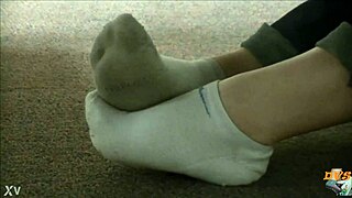 Who's sniffing these filthy hidden socks?!