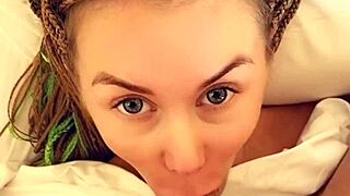 i wake up choking on thick cock deep in my throat