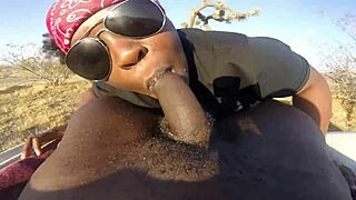 i'm addicted to public sloppy deepthroats on ebony monster cocks outdoors