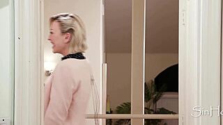 Busty Ellie Nova delivers slick nuru wife-cheat massage