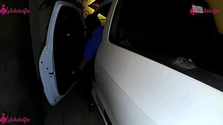 luluhotwifex lets shy neighbor bareback creampie her while cuck watches squirt