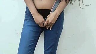 Indian Girl Fingers Juicy Boobs and Tight Pussy