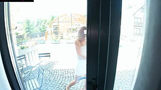 Naughty Guest Trades Pussy Mouth for Resort Room Key Quickie