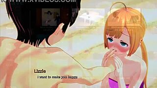 Hyperbolic Flower's wild nature creampie doggystyle ride
