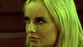 Dom Mistress Whips Pale Big Tits Submissive Lesbian Slave