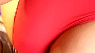 Chubby Oxxo Girl Bounces Teasingly