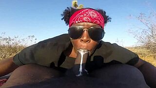 i'm addicted to public sloppy deepthroats on ebony monster cocks outdoors