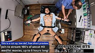 aria nicole spreads legs! petite nurse fucks patient missionary creampie closeup