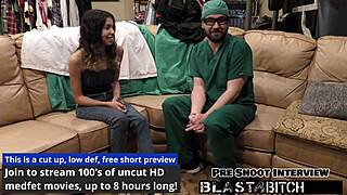 aria nicole spreads legs! petite nurse fucks patient missionary creampie closeup