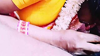 full telugu saree sex grand stepdaughter rides grandfather's cock with dirty talk blowjob cowgirl tight pussy