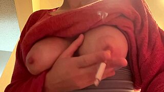 Italian Milf Artemisia Love Teases Juicy Nipples In Slow Motion Closeup