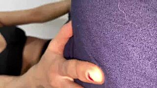 Riya Fucks Horny Boss All Night in Hotel: Rough Pussy Lick Creampie