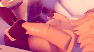 caught her showering in roblox now things heat up steamy