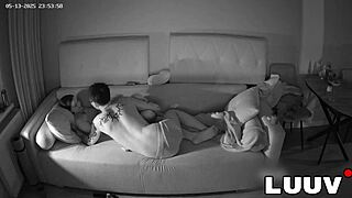luuv trembles in excitement for first home webcam pussy licking thrill